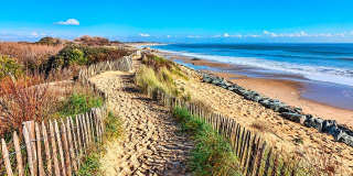 Côte Atlantique, à 2.5 km de la plage